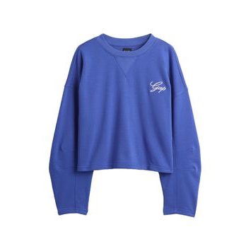 GAP Oversize mikina VintageSoft Americana Tmavě modrá