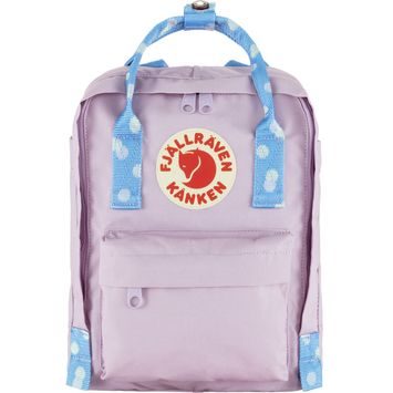 FJÄLLRÄVEN Kånken Mini Pastel Lavender-Confetti Pattern
