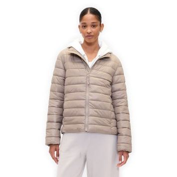 GAP 791284-04 Prošívaná nepromokavá bunda ColdControl Hnědá