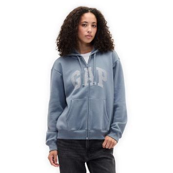 GAP 678782-39 Mikina s logem Šedá