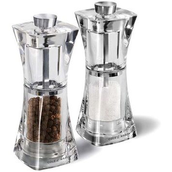 COLE&MASON Sada mlýnků na pepř a sůl Crystal