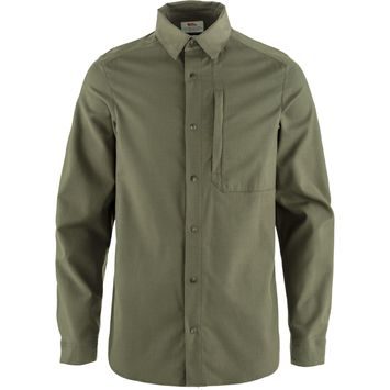 FJÄLLRÄVEN Keb Trekking Shirt LS M Laurel Green-Laurel Green