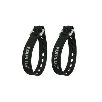 FIXPLUS Strap 23cm black pack 2pcs