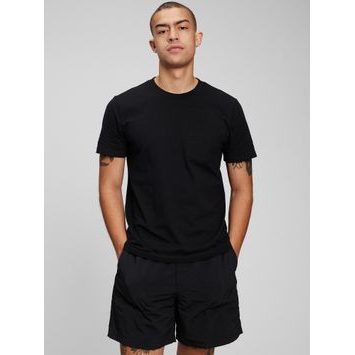 GAP 878111-20 Tričko s kapsičkou Černá