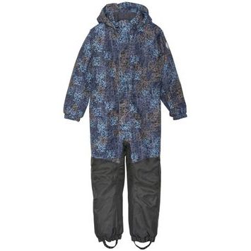 COLOR KIDS Coverall - AOP, stone blue