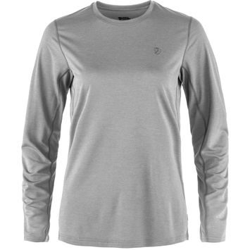 FJÄLLRÄVEN Abisko Day Hike LS W Shark Grey