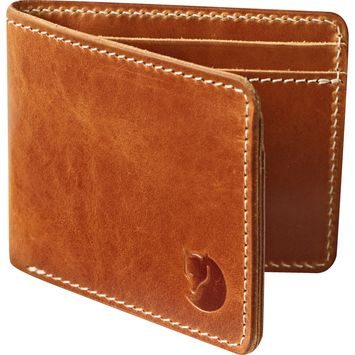 FJÄLLRÄVEN Övik Wallet Leather Cognac