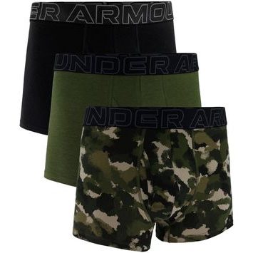 UNDER ARMOUR M UA Perf Cotton Nov 3in-GRN zelená