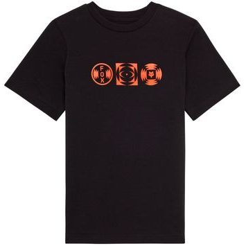 FOX Yth Vision Ss Tee Black