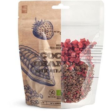 LYOFOOD Bistro Kakaová granola s jahodami