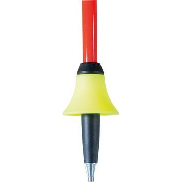 LEKI Flex Tip DH | GS + Downhill Basket, black-neonyellow