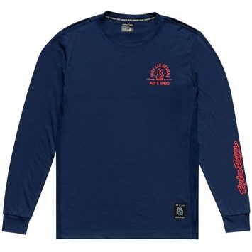 TROY LEE DESIGNS LONG SLEEVE SKYLINE RIDE TEE LOCALS MIDNIGHT