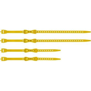 SEA TO SUMMIT Stretch-Loc Mini Strap Set - 4 Piece Sulphur