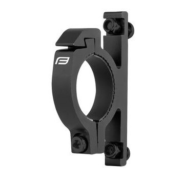 FORCE držák košíku na řídítka Ø 31.8 mm, Al, černý