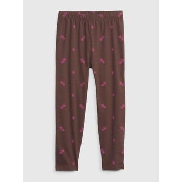 GAP 827035-08 Dětské legíny organic capri Hnědá