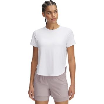 UNDER ARMOUR UA Launch Elite Shortsleeve, bílá