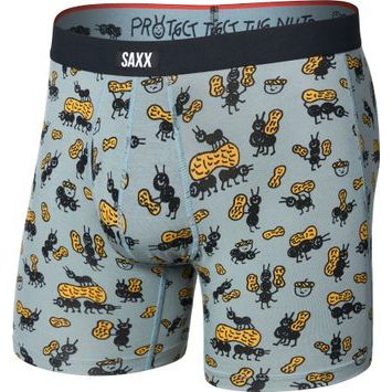 SAXX VIBE XTRA SC BB FLY, Ants In Your Pants-Silver Pine