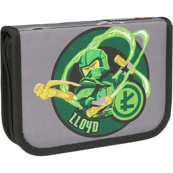 LEGO BAGS Ninjago Elemental Master of Energy - penál s náplní šedá/zelená