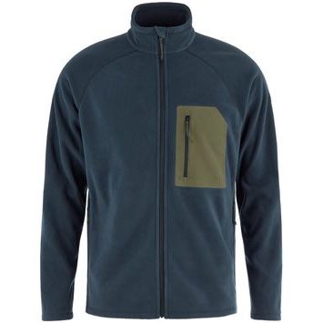 FJÄLLRÄVEN Kaipak Fleece M Dark Navy-Laurel Green