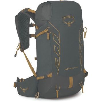 OSPREY TALON VELOCITY 20, dark charcoal/tumbleweed yellw