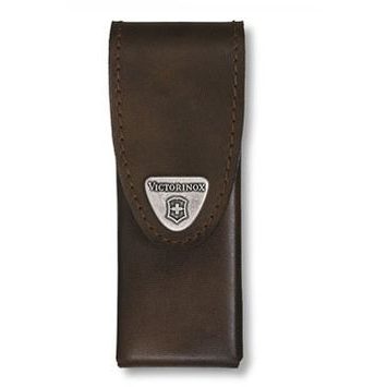VICTORINOX Belt Pouch leather, brown