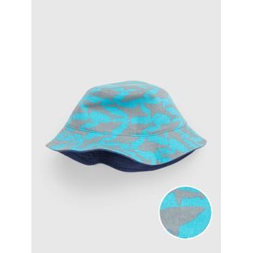 GAP 543161-00 Dětský oboustranný klobouk Modrá