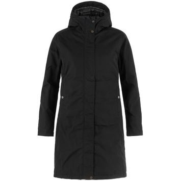 FJÄLLRÄVEN Kiruna Hydratic Padded Parka W Black