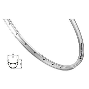 FORCE CLASSIC 622x19, 32děr, stříbrný