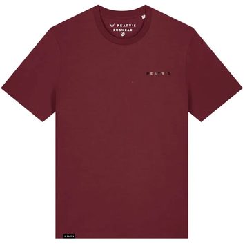PEATYS PUBWEAR STACKED BURGUNDY