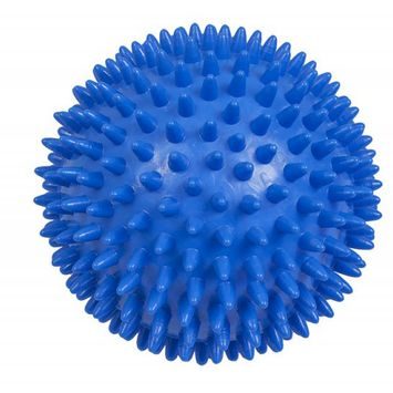 YATE Míček masážní ježek Igel Ball s bodlinkami 10 cm tm. modrý
