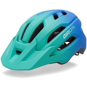GIRO Fixture II Youth 50-57 cm, Mat Aqua Green/Blue Jewel Fade