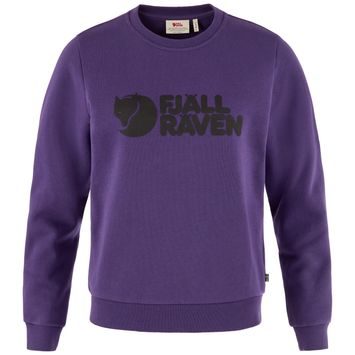 FJÄLLRÄVEN Fjällräven Logo Sweater W Dark Violet