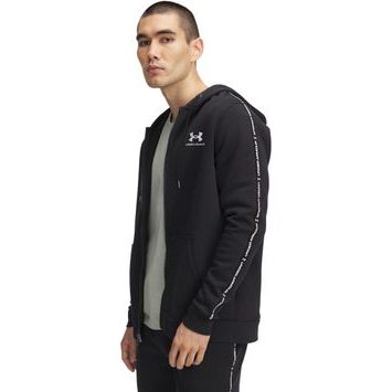 UNDER ARMOUR UA Icon Fleece FZ Taping černá