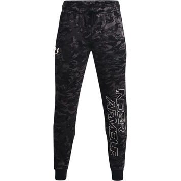 UNDER ARMOUR RIVAL FLC CAMO SCRIPT JGR-BLK