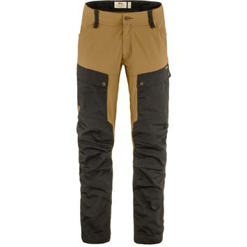 FJÄLLRÄVEN Keb Trousers M Dark Grey-Buckwheat Brown