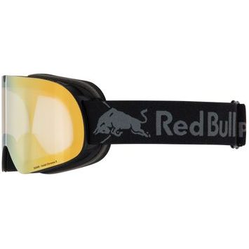 RED BULL SPECT SOAR-13GOX, black/gold snow - orange with gold mirror cat.Photochrome S1-3