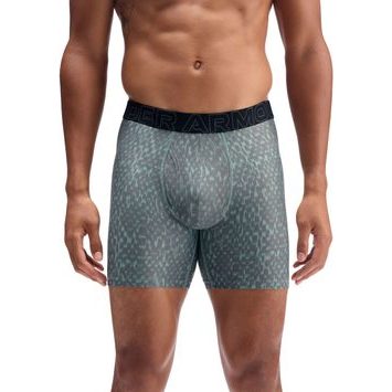 UNDER ARMOUR Ua Performance Tech - Print 6in - 1pk ENAMEL BLUE