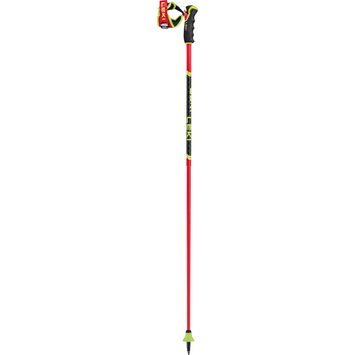 LEKI Venom GS 3D, bright red-black-neonyellow