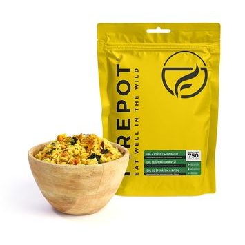 FIREPOT Dal se špenátem a rýží XL, 200g
