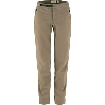 FJÄLLRÄVEN High Coast Trail Trousers W Suede Brown
