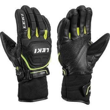 LEKI Worldcup Race Flex S Junior black-yellow