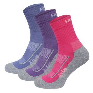 HUSKY Active 3pack blue/pink/purple