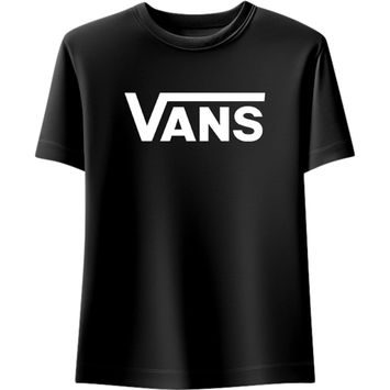 VANS FLYING V CREW TEE, black