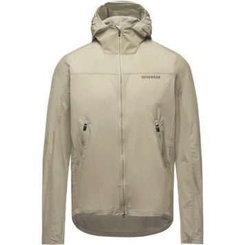 GORE FERNFLOW Hooded Windbreaker Mens tech beige