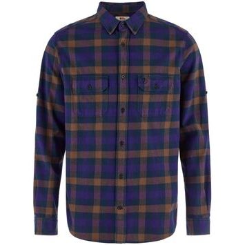 FJÄLLRÄVEN Skog Relaxed Shirt M Dark Navy-Dark Violet