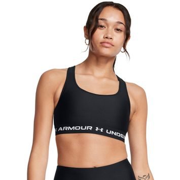 UNDER ARMOUR Crossback Mid Bra-BLK