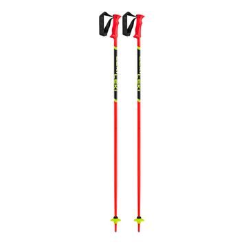 LEKI Racing Kids, bright red-black-neonyellow