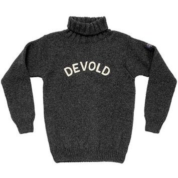 DEVOLD Nansen Legacy High Neck, Anthracite/Offwhite