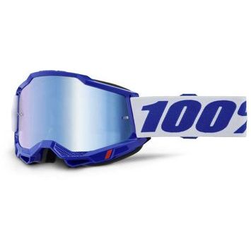 100% ACCURI 2 Goggle Blue - Mirror Blue Lens