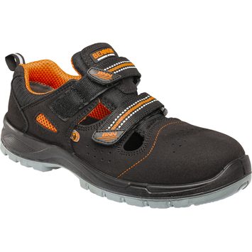 BENNON NUX S1P ESD NM Sandal Black